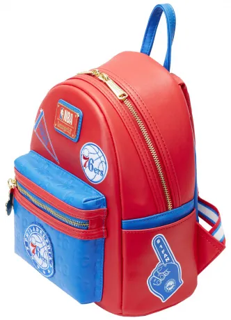 Mini sac à dos Philadelphia 76ers Patch Icons Loungefly