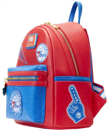 Mini sac à dos Philadelphia 76ers Patch Icons Loungefly
