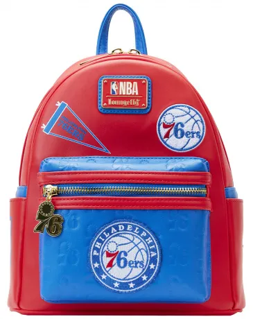 Mini sac à dos Philadelphia 76ers Patch Icons Loungefly
