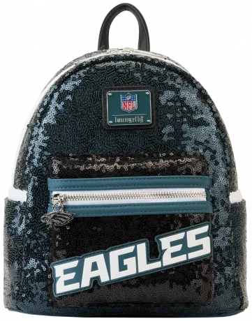 Mini sac à dos Philadelphia Eagles Sequin Loungefly