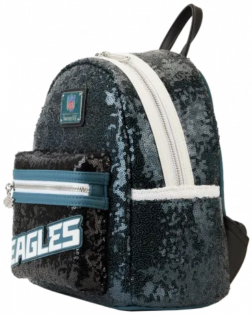 Mini sac à dos Philadelphia Eagles Sequin Loungefly