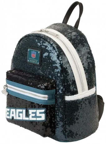 Mini sac à dos Philadelphia Eagles Sequin Loungefly