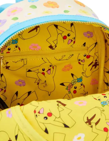 Mini sac à dos Pikachu Couronne de Fleurs Loungefly