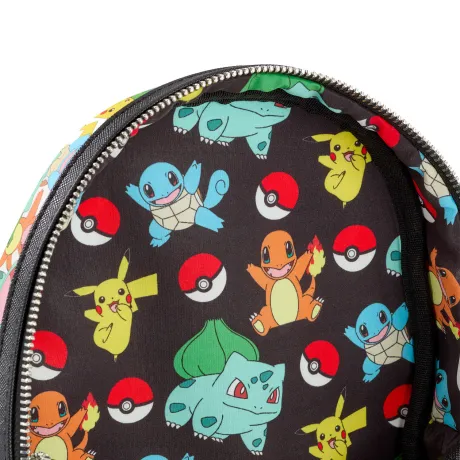 Mini sac à dos Pikachu et Starters Loungefly