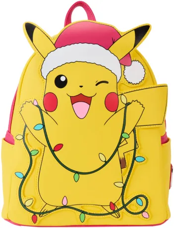 Mini sac à dos Pikachu Père Noël Light Up Loungefly