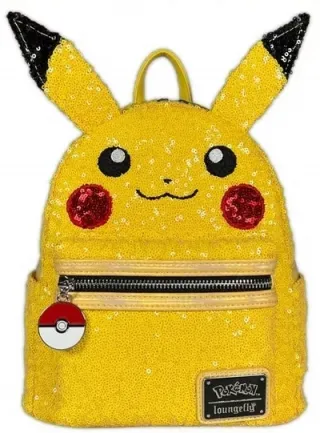 Mini sac à dos Pikachu Sequin Loungefly