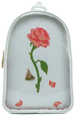 Mini sac à dos La Belle et la Bête Pin Trader Loungefly