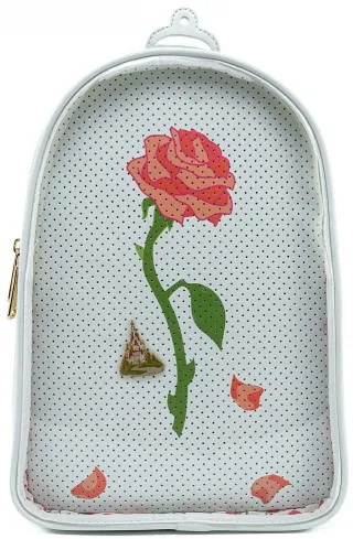 Mini sac à dos La Belle et la Bête Pin Trader Loungefly