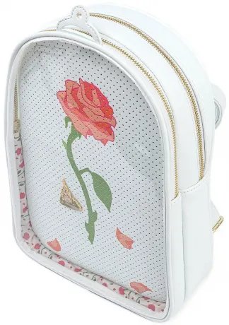 Mini sac à dos La Belle et la Bête Pin Trader Loungefly