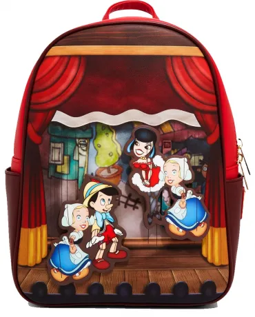 Mini sac à dos Pinocchio Marionnette Loungefly