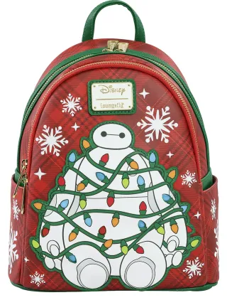 Mini sac à dos Plaid Baymax Light-Up Loungefly