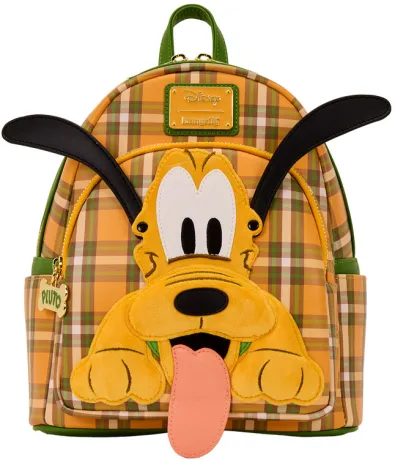 Mini sac à dos Pluto 95ème Anniversaire Plaid Loungefly