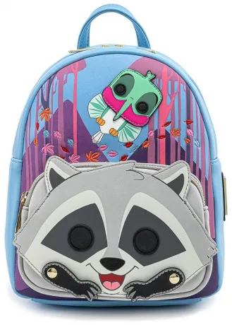 Mini sac à dos Pocahontas Meeko et Flit Earthday Pop! by Loungefly Cosplay Loungefly