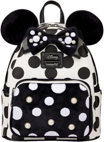 Mini sac à dos Pois et Perles Minnie Mouse Loungefly