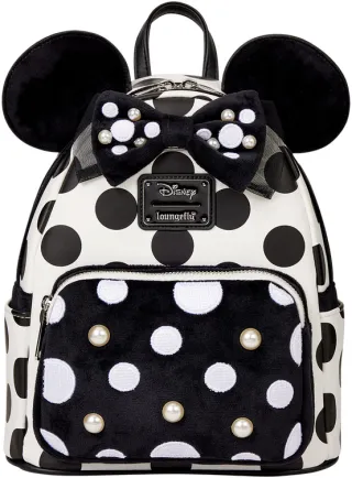 Mini sac à dos Pois et Perles Minnie Mouse Loungefly