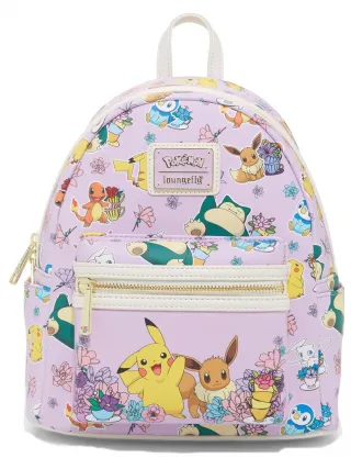 Mini sac à dos Tasses à Thé Florales Impression Intégrale Loungefly