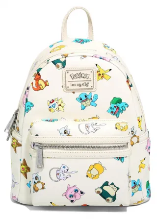 Mini sac à dos Pokémon Génération 1 Impression intégrale Loungefly