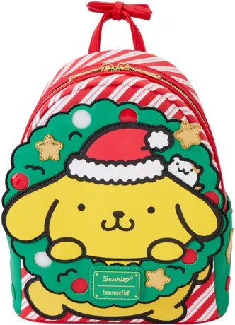 Mini sac à dos Pompompurin Couronne de Noël Light Up Loungefly