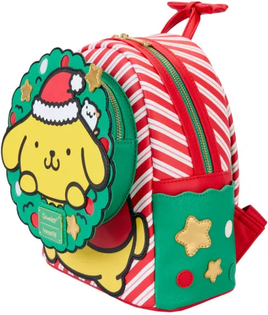 Mini sac à dos Pompompurin Couronne de Noël Light Up Loungefly