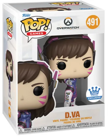 Mini sac à dos Pop! by Loungefly avec D.Va Funko Pop (Bundle) Loungefly