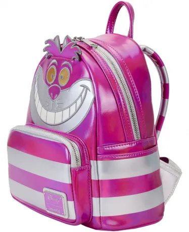 Mini sac à dos Pop! By Loungefly Disney 100 Platine Chat du Cheshire Cosplay Pop (Bundle) Loungefly