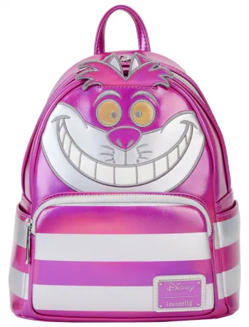 Mini sac à dos Pop! By Loungefly Disney 100 Platine Chat du Cheshire Cosplay Pop (Bundle) Loungefly