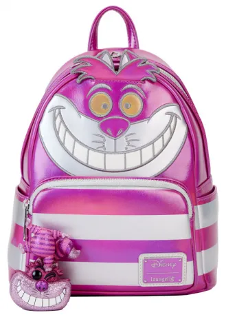 Mini sac à dos Pop! By Loungefly Disney 100 Platine Chat du Cheshire Cosplay Pop (Bundle) Loungefly
