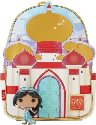Mini sac à dos Pop! by Loungefly Palais du Sultan avec Jasmine Funko Pop (Bundle) Loungefly