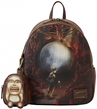 Mini sac à dos + Porte-monnaie Les Aventuriers de l&#039;Arche Perdue Scène Loungefly