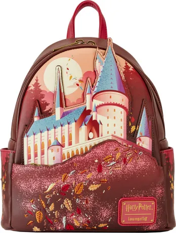Mini sac à dos Poudlard Feuilles d&#039;Automne Loungefly
