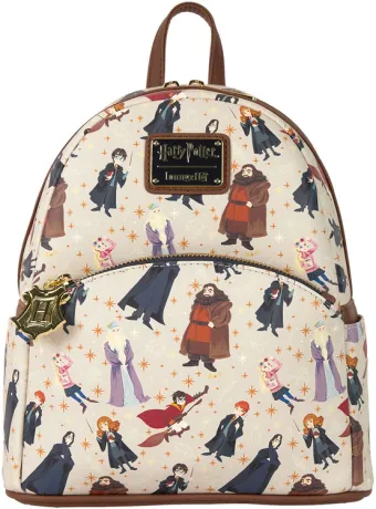 Mini sac à dos Poudlard Impression Intégrale Loungefly