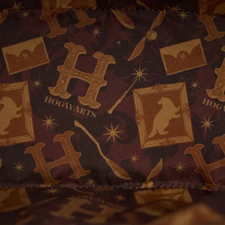 Mini sac à dos Poufsouffle Bannière en velours Loungefly