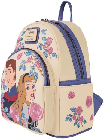 Mini sac à dos Princesse Aurore &amp; Prince Philippe Floral Loungefly