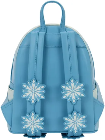 Mini sac à dos Princesse Elsa Cosplay Sequin Paillette Loungefly