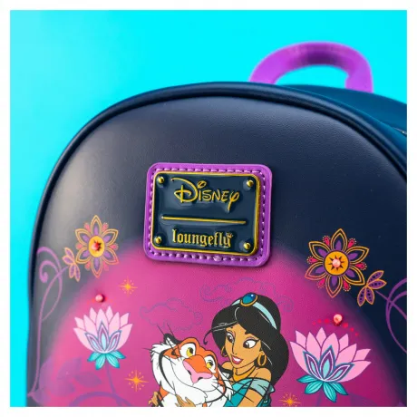 Mini sac à dos Princesse Jasmine et Rajah Floral Loungefly