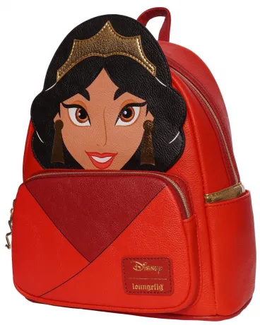 Mini sac à dos Princesse Jasmine Tenue Rouge Cosplay Loungefly
