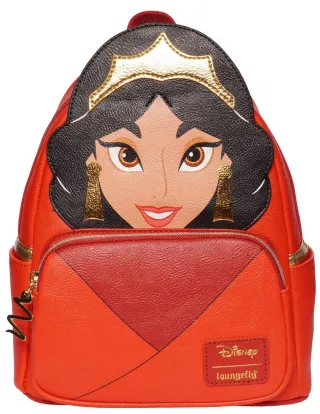 Mini sac à dos Princesse Jasmine Tenue Rouge Cosplay Loungefly