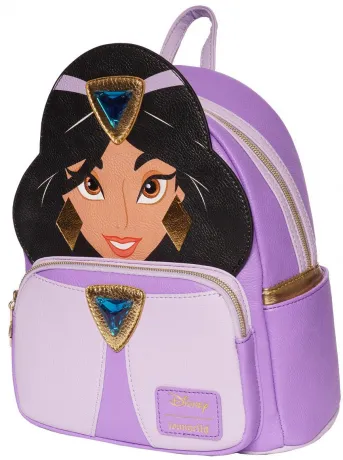 Mini sac à dos Princesse Jasmine Tenue Violette Cosplay Loungefly