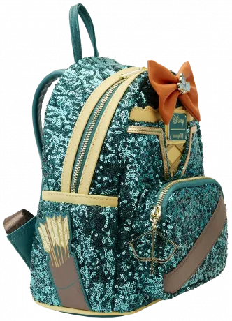 Mini sac à dos Princesse Mérida Sequin Loungefly