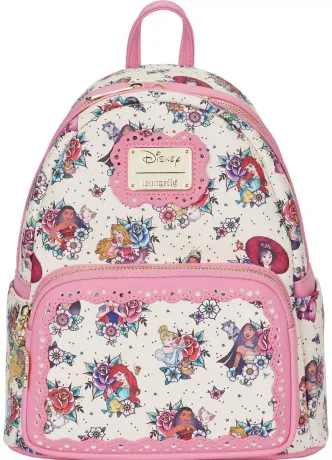 Mini sac à dos Tatouages Impression Intégrale Loungefly