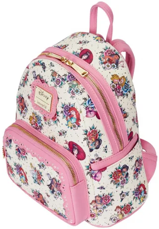 Mini sac à dos Tatouages Impression Intégrale Loungefly