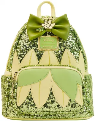 Mini sac à dos Princesse Tiana Sequin Loungefly