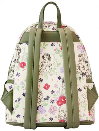 Mini sac à dos Princesses Croquis Impression Intégrale Loungefly