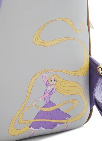 Mini sac à dos Princesses Escaladent le Château de Raiponce Loungefly