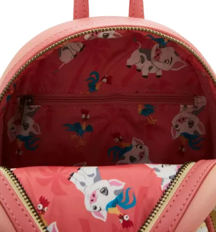 Mini sac à dos Pua &amp; Hei Hei Coucher de soleil Loungefly