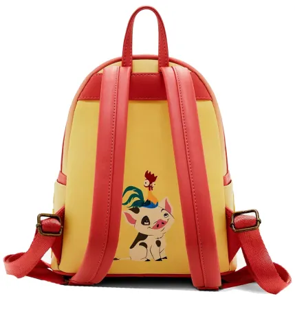 Mini sac à dos Pua &amp; Hei Hei Coucher de soleil Loungefly