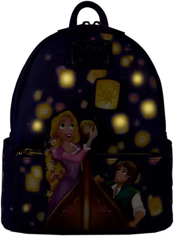 Mini sac à dos Raiponce et Flynn Lanterne Light Up Loungefly