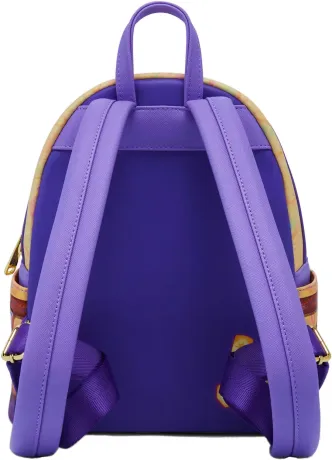 Mini sac à dos Raiponce Fenêtre et Lanternes Lenticulaire Loungefly