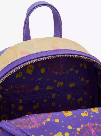 Mini sac à dos Raiponce Fenêtre et Lanternes Lenticulaire Loungefly