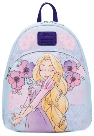 Mini sac à dos Raiponce Fleurs Loungefly